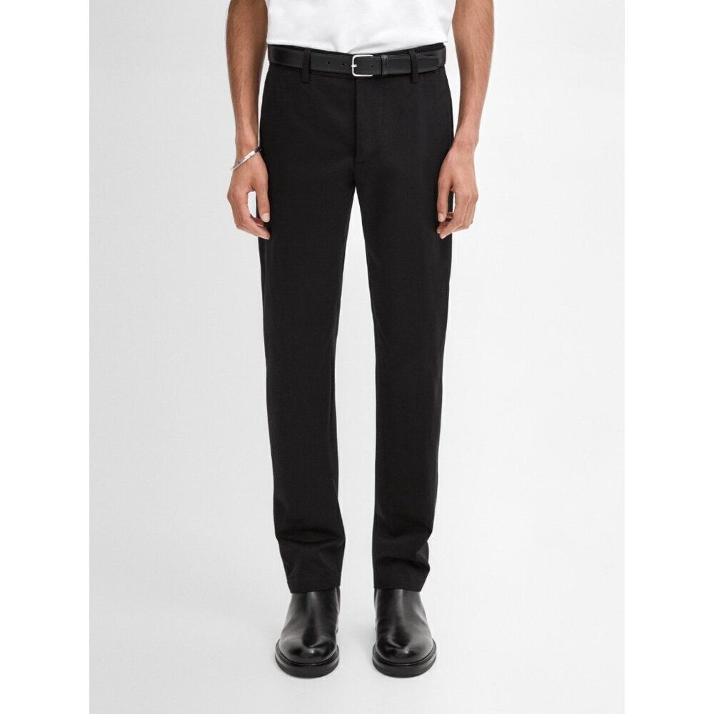 Massimo Dutti Black Men's Dress Pants